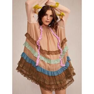 Cynthia Rowley Avery Mini Ruffle Dress